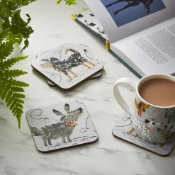 Dog Days Coasters - Set of 4