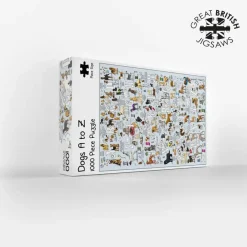 Dogs A-Z 1000 Piece Jigsaw Puzzle