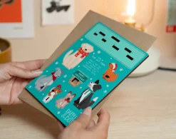 Dogs Christmas Pop Out Card