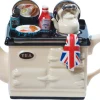 English Breakfast Large Aga Teapot - Cream