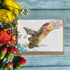 Evie the Eagle Eco-Card