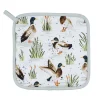Farmhouse Ducks Pot Mat