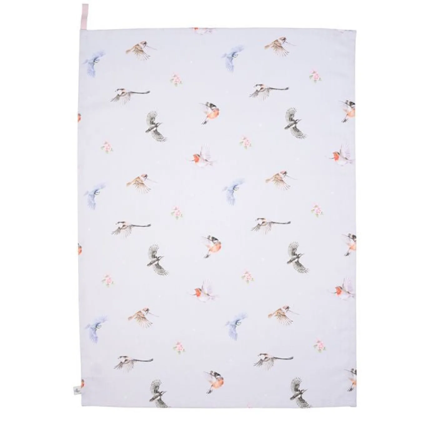 'Feathered Friends' Bird Tea Towel