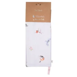 'Feathered Friends' Bird Tea Towel
