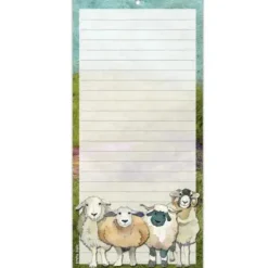 Felted Sheep Lined Magnetic Pad