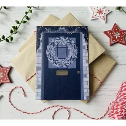 Festive Front Door Christmas Card