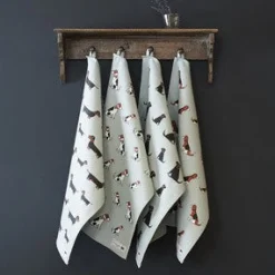 French Bulldog Tea Towel