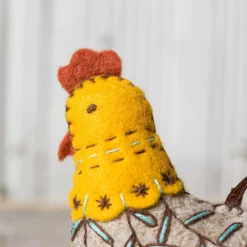 French Hen Felt Craft Mini Kit