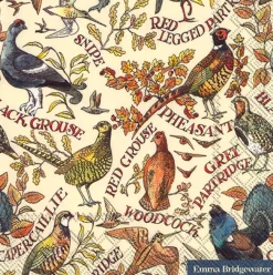 Game Birds Paper Napkins