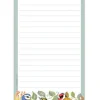 Garden Birds Lined Magnetic Pad
