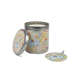 Garden Picnic- Lime, Basil & Mandarin Candle Tin