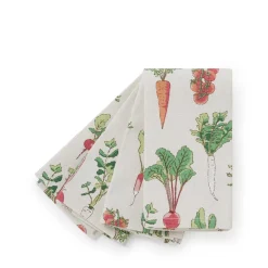 Garden Vegetables Napkins  - Set of 4