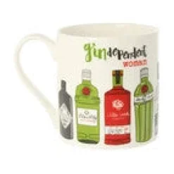 Gindependent Woman Bone China Mug