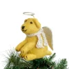 Golden Labrador Tree Topper - Small