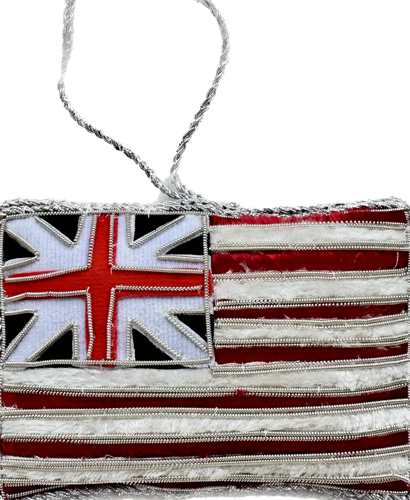 Grand Union Sparkly Flag Decoration