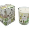 Greenhouse- Rhubarb & Ginger & Ginger Glass Candle