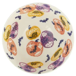Halloween Pumpkins Large Old Bowl