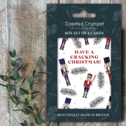 Have a Cracking Christmas! Set of 6 Boxed Mini Christmas Cards