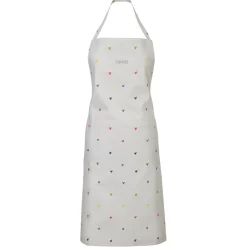 Hearts Multicolored Adult Apron