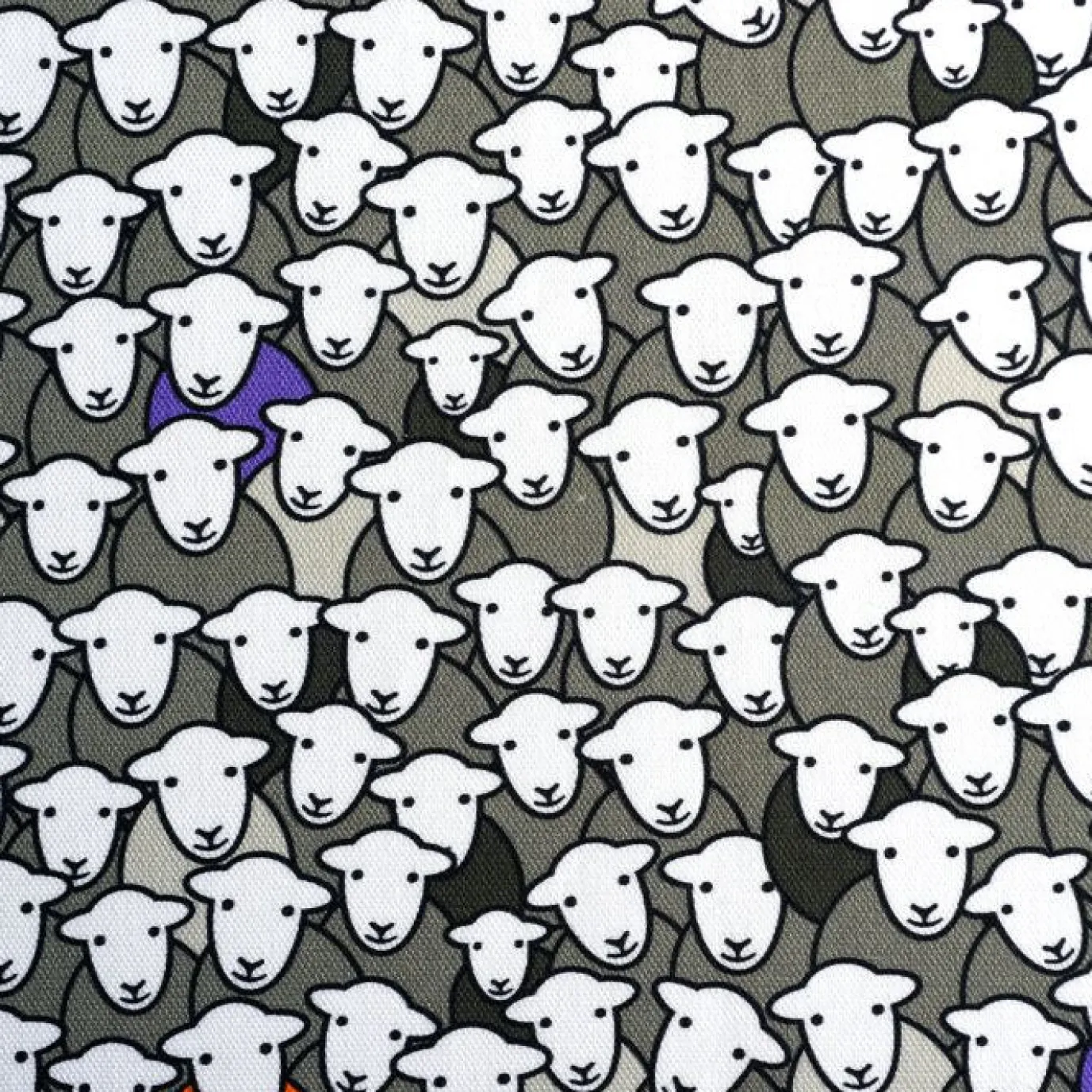 herdy Flock Cotton Tea Towel