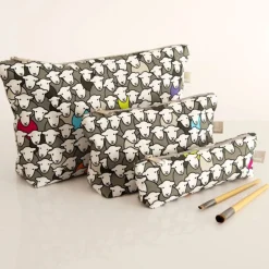 Herdy Flock Medium Cosmetic Bag