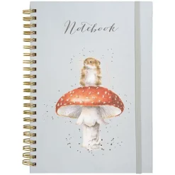 'He's a Fun-Gi' Mouse Large Spiral Bound Journal