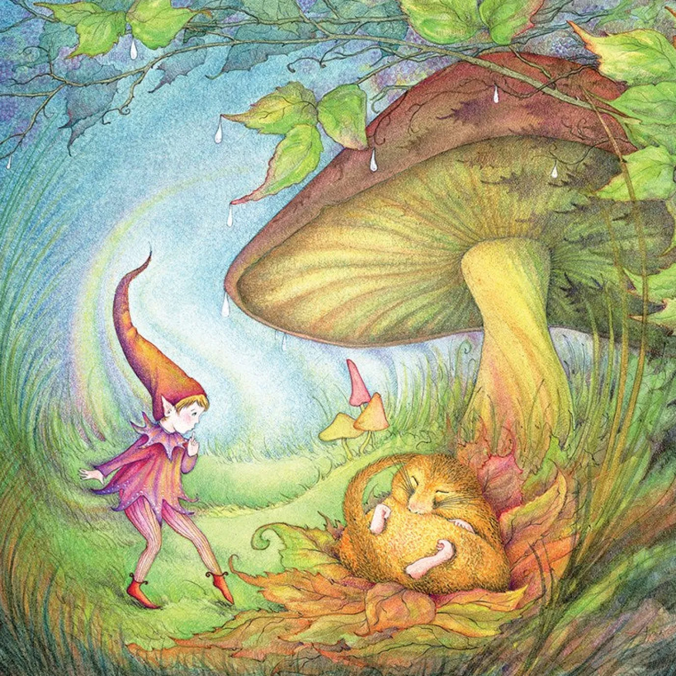 Hush Greeting Card