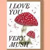 I Love You Very Mush Greetings Card