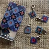 Indigo Dreams Set of 6 Crochet Markers in a Pocket Tin