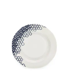 Ink Blue Pollen Plate 8 1/2 in