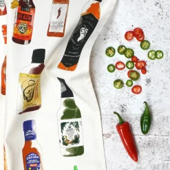 It's Hot Tea Towel by Corinne Alexander