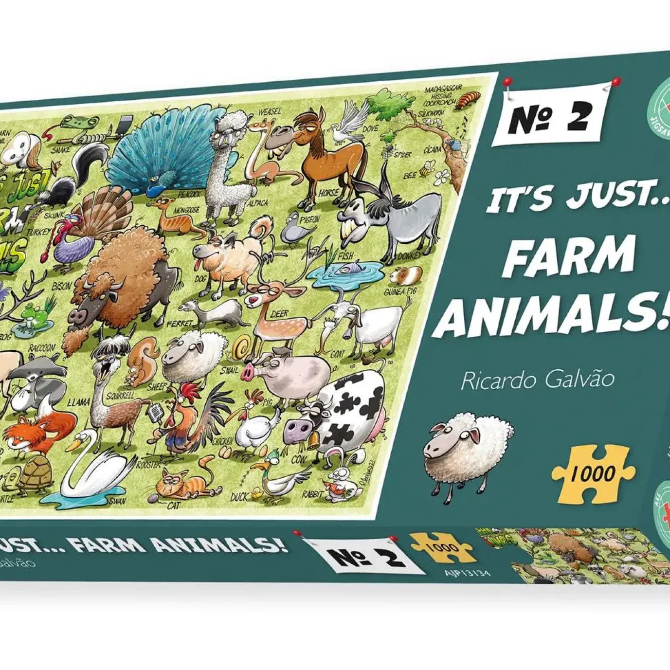 It's Just.....Farm Animals! 1000 Piece Jigsaw Puzzle