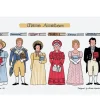 Jane Austen Tea Towel