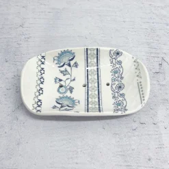 Jasmine Ceramic Soap Dish