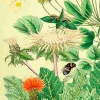 Jini's Garden Glitter Greetings Card