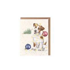 'Joyful & Triumphant' Jack Russell Gift Enclosure Card