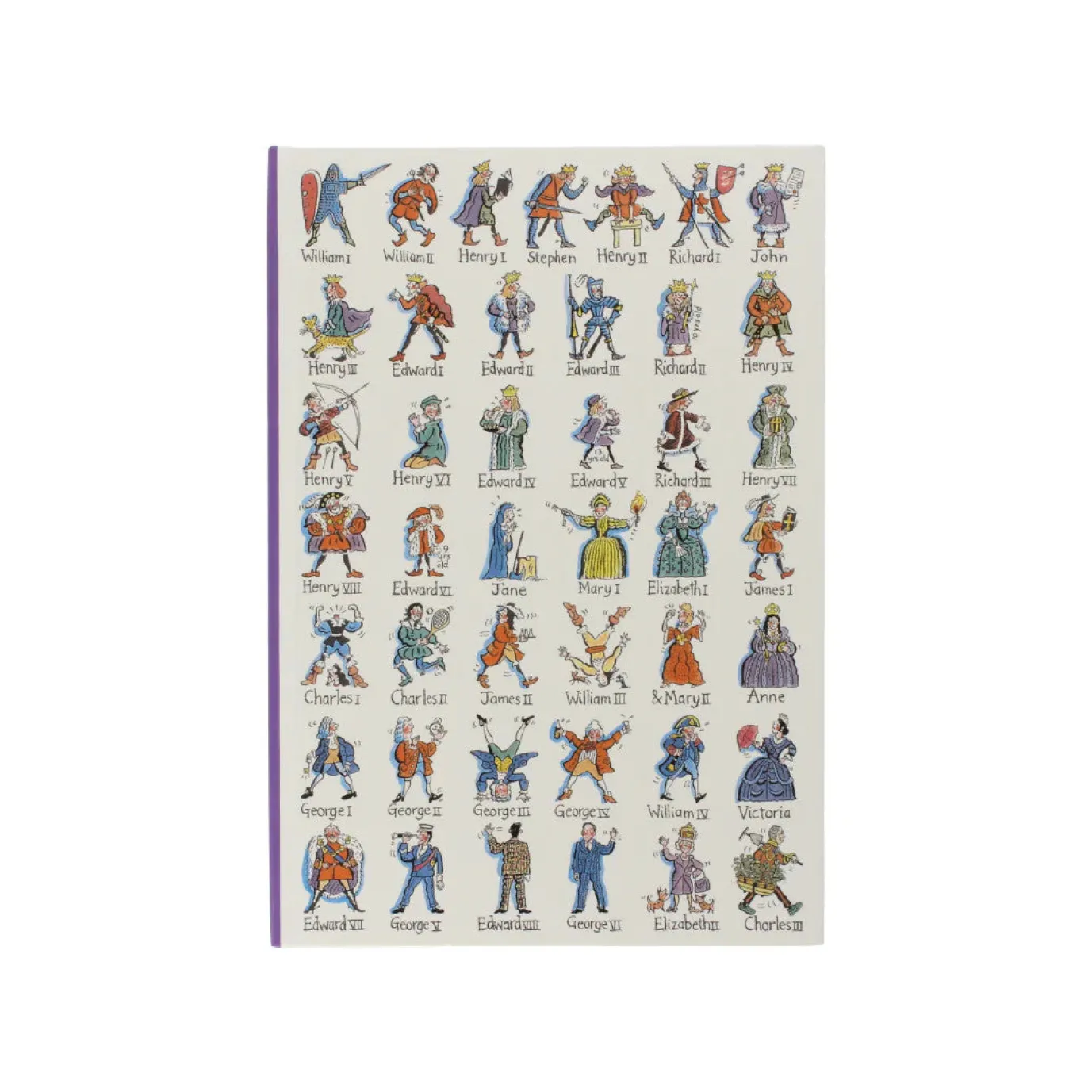 Kings & Queens of England A5 Notebook