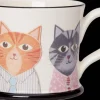 Kitten Club Mug by Moorland Pottery