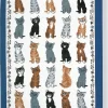 Kittens Arrived Tea Towel