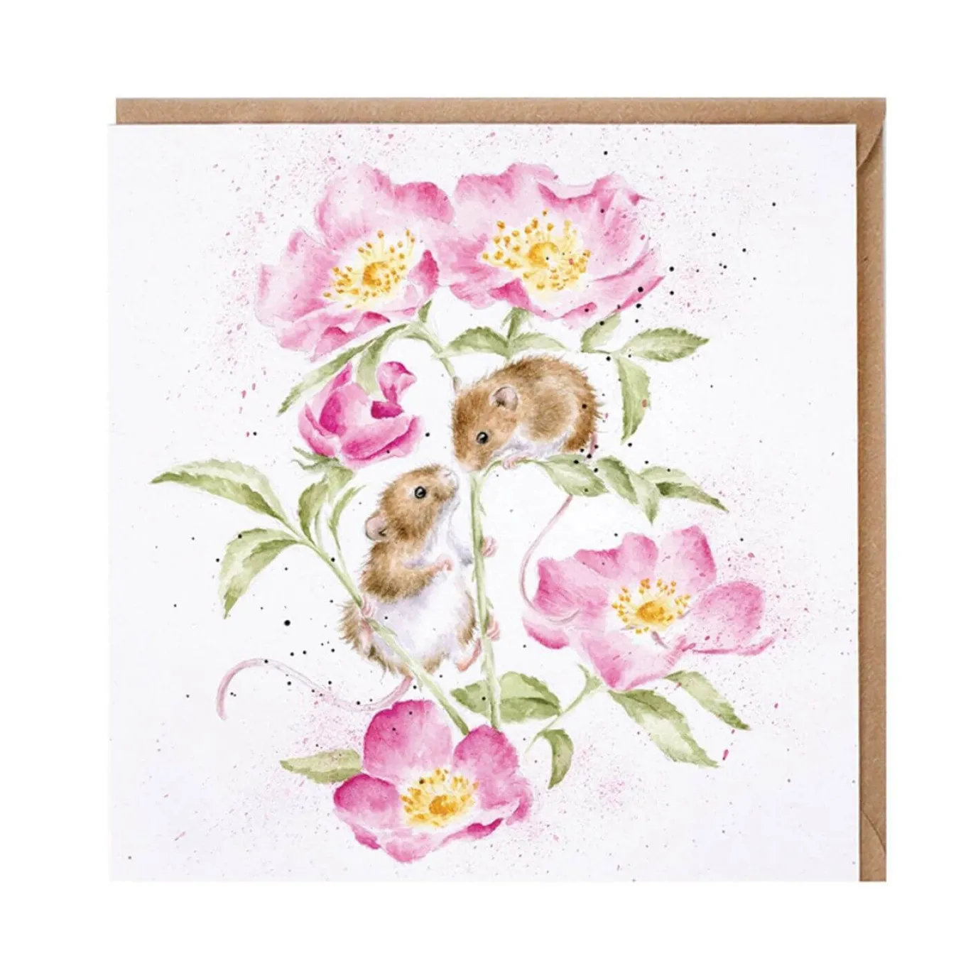 'Little Whispers' Blank Greetings Card