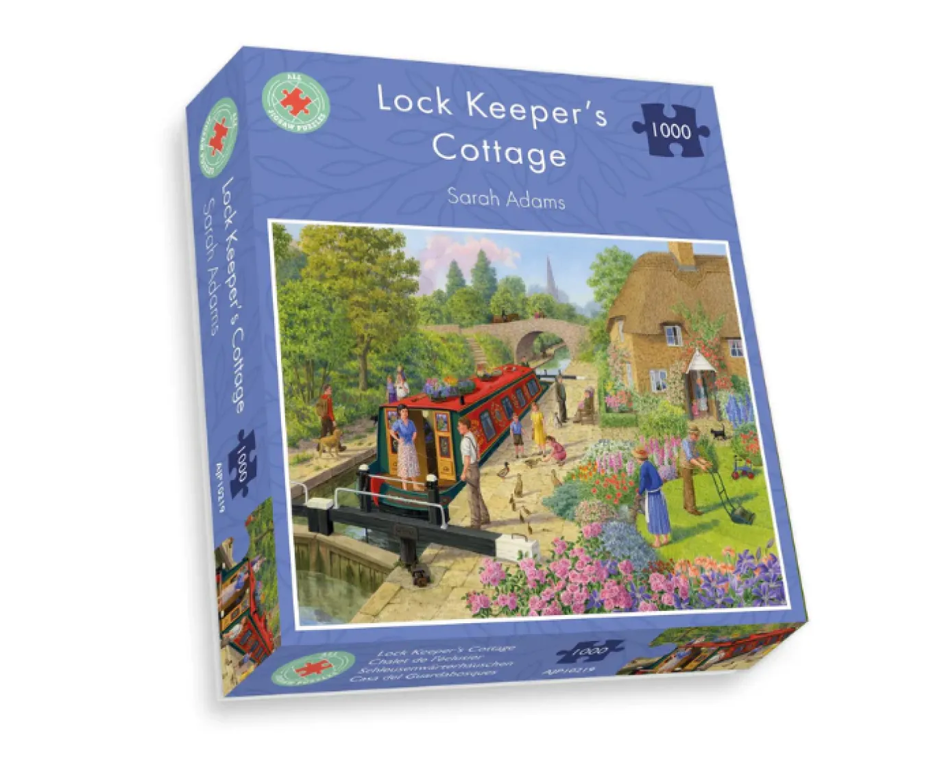 Lock Keepers Cottage 1000 Piece Jigsaw Puzzle