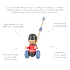 London Soldier Push Along (Boxed)