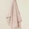 Milan Blush Merino Lambswool Throw