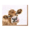 'Mooooo' Greetings Card