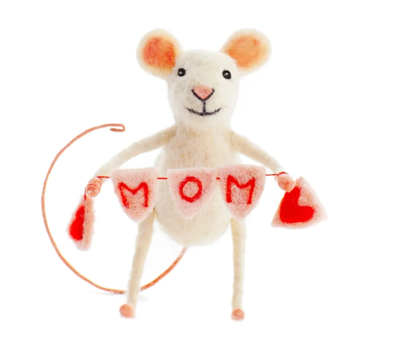 Mouse with Mom Bunting