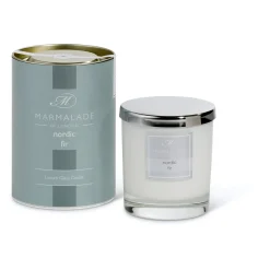 Nordic Fir Glass Candle