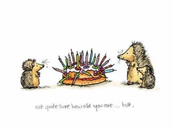 Not Sure How Old You Are Greetings Card