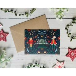 Nutcracker Christmas Card