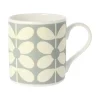 Orla Kiely 60's Stem Duckegg Bone China Mug