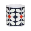 Orla Kiely 60's Stem Navy Bone China Mug